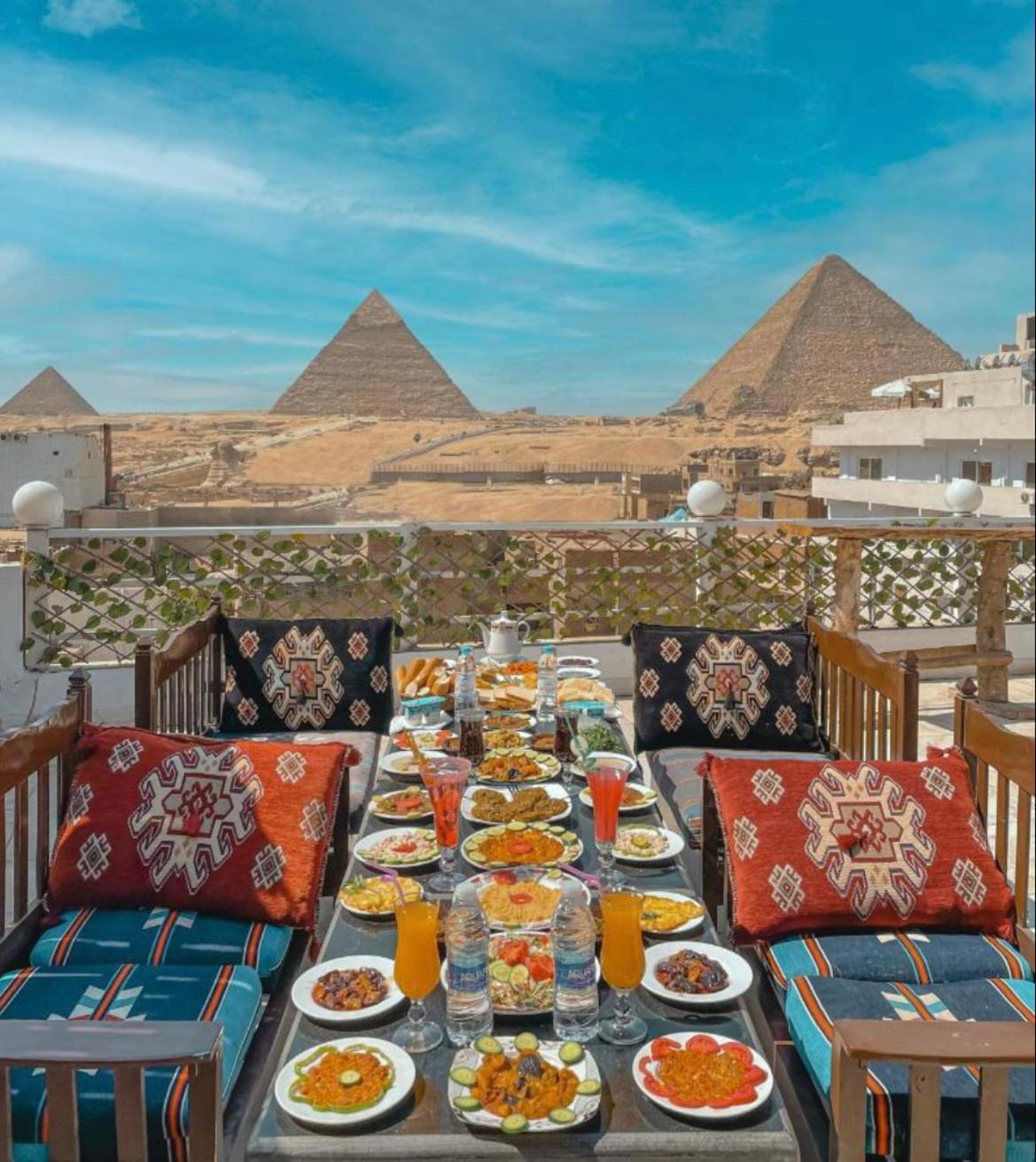 Jimmy Pyramids Hotel Kafret el-Gabal المظهر الخارجي الصورة